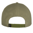 Rear view of green hat